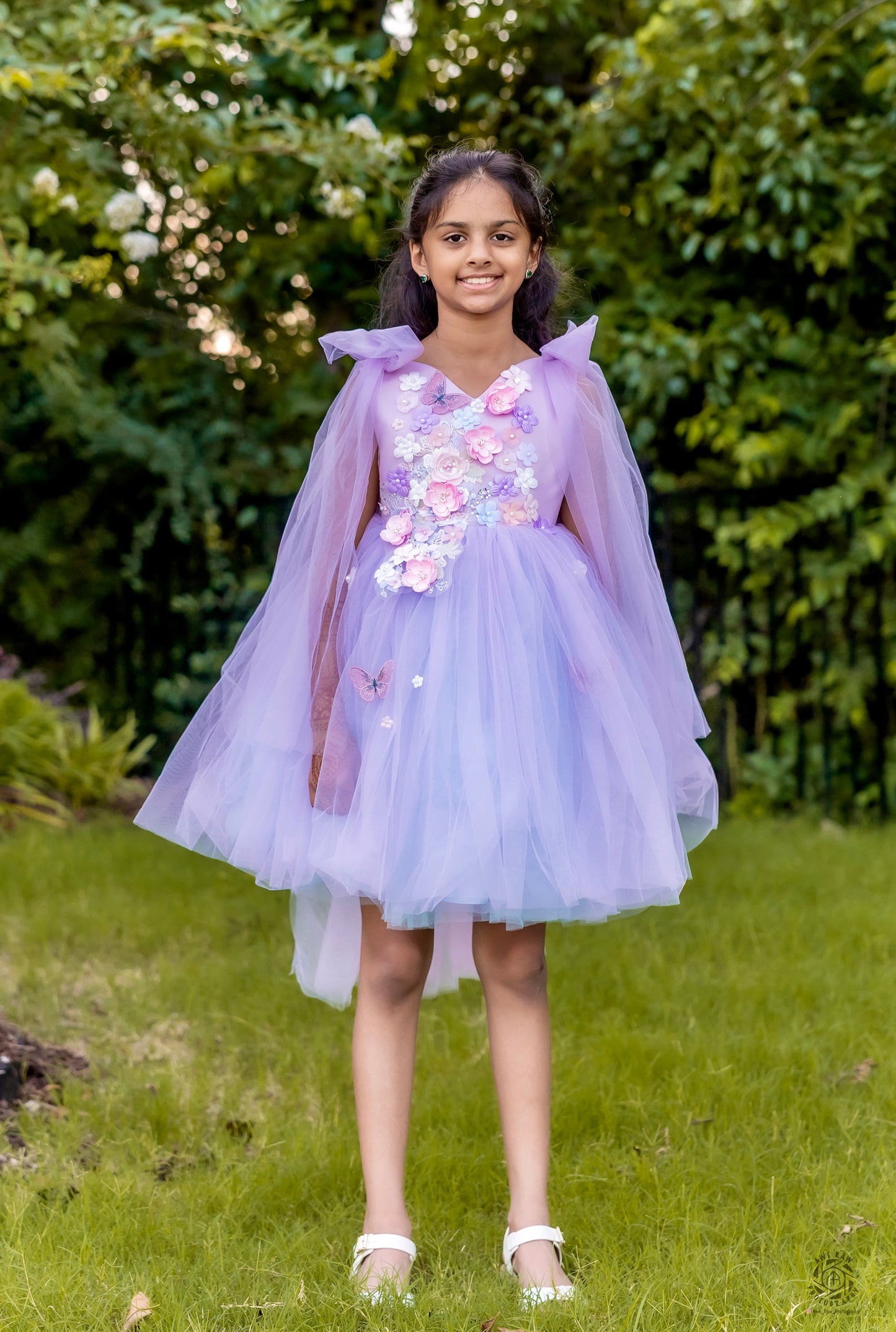 Enchanted Garden Floral Dress