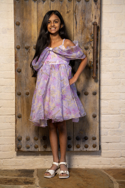 Lilac Dreams Floral Dress