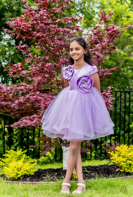 Lavender Blossom Dress